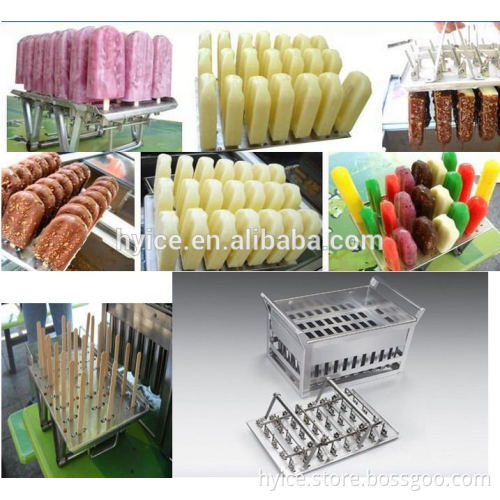 lift the lid and make fruit popsicle machine